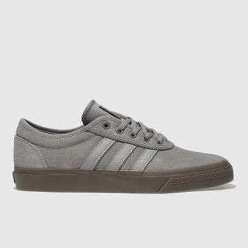 ADIDAS SKATEBOARDING LIGHT GREY ADI-EASE TRAINERS ADIDAS SKATEBOARDING LIGHT GREY ADI-EASE TRAINERS