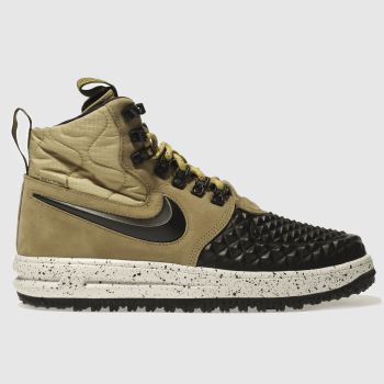 NIKE TAN LUNAR FORCE 1 DUCKBOOT TRAINERS NIKE TAN LUNAR FORCE 1 DUCKBOOT TRAINERS