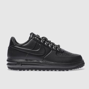 NIKE BLACK LUNAR FORCE 1 DUCKBOOT LOW TRAINERS NIKE BLACK LUNAR FORCE 1 DUCKBOOT LOW TRAINERS