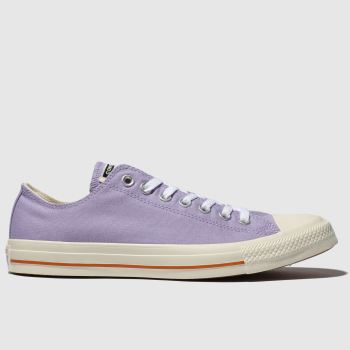 converse lilac all star washed ox trainers converse lilac all star washed ox trainers