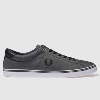 FRED PERRY GREY UNDERSPIN TRAINERS FRED PERRY GREY UNDERSPIN TRAINERS