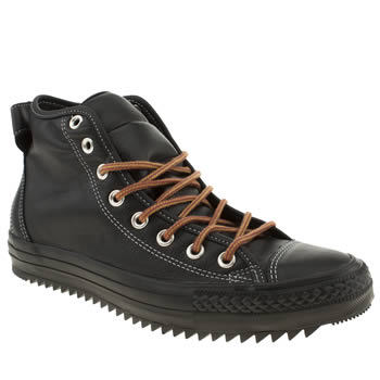 mens converse black hollis hi trainers mens converse black hollis hi trainers