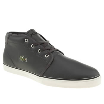 mens lacoste dark grey ampthill mts trainers mens lacoste dark grey ampthill mts trainers