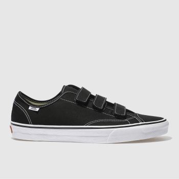 VANS BLACK & WHITE STYLE 23 V TRAINERS VANS BLACK & WHITE STYLE 23 V TRAINERS