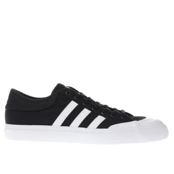 ADIDAS BLACK & WHITE MATCHCOURT TRAINERS ADIDAS BLACK & WHITE MATCHCOURT TRAINERS