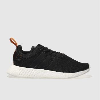ADIDAS BLACK & WHITE NMD_R2 TRAINERS ADIDAS BLACK & WHITE NMD_R2 TRAINERS