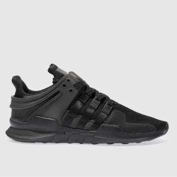 ADIDAS BLACK EQT SUPPORT ADV TRAINERS ADIDAS BLACK EQT SUPPORT ADV TRAINERS