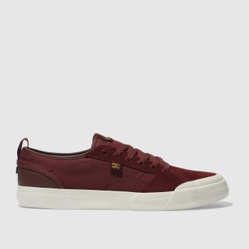 DC SHOES BURGUNDY EVAN SMITH TRAINERS DC SHOES BURGUNDY EVAN SMITH TRAINERS