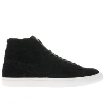 NIKE BLACK BLAZER MID TRAINERS NIKE BLACK BLAZER MID TRAINERS