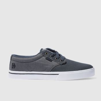 ETNIES BLUE & GREY JAMESON 2 ECO TRAINERS ETNIES BLUE & GREY JAMESON 2 ECO TRAINERS