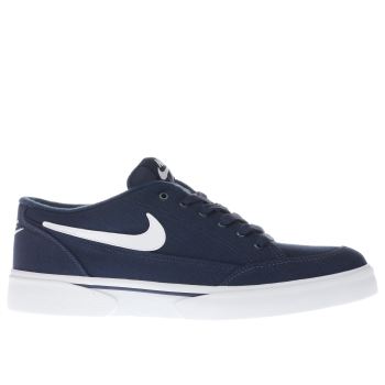 NIKE NAVY & WHITE GTS TRAINERS NIKE NAVY & WHITE GTS TRAINERS