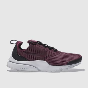 NIKE BLACK & RED PRESTO FLY SE TRAINERS NIKE BLACK & RED PRESTO FLY SE TRAINERS