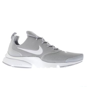 NIKE GREY PRESTO FLY TRAINERS NIKE GREY PRESTO FLY TRAINERS