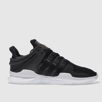 ADIDAS BLACK EQT SUPPORT ADV TRAINERS ADIDAS BLACK EQT SUPPORT ADV TRAINERS