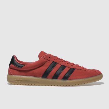 ADIDAS RED BERMUDA TRAINERS ADIDAS RED BERMUDA TRAINERS