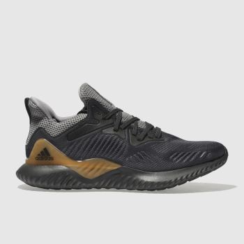 ADIDAS DARK GREY ALPHABOUNCE TRAINERS ADIDAS DARK GREY ALPHABOUNCE TRAINERS