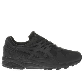 ASICS BLACK GEL-KAYANO TRAINERS ASICS BLACK GEL-KAYANO TRAINERS