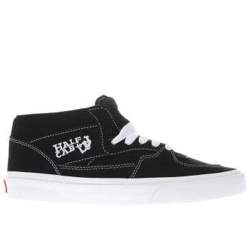VANS NAVY & WHITE HALF CAB TRAINERS VANS NAVY & WHITE HALF CAB TRAINERS