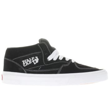 VANS BLACK & GREY HALF CAB TRAINERS VANS BLACK & GREY HALF CAB TRAINERS