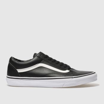 VANS BLACK OLD SKOOL TRAINERS VANS BLACK OLD SKOOL TRAINERS