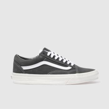 VANS DARK GREY OLD SKOOL TRAINERS VANS DARK GREY OLD SKOOL TRAINERS