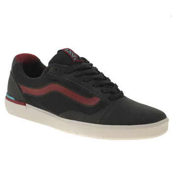 mens vans navy & red lxvi locus trainers mens vans navy & red lxvi locus trainers