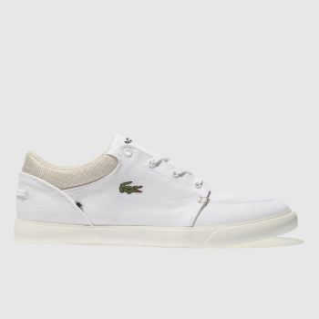 LACOSTE WHITE BAYLISS TRAINERS LACOSTE WHITE BAYLISS TRAINERS