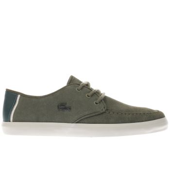 LACOSTE KHAKI SEVRIN TRAINERS LACOSTE KHAKI SEVRIN TRAINERS