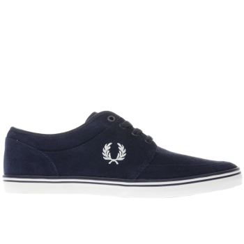 FRED PERRY NAVY STRATFORD TRAINERS FRED PERRY NAVY STRATFORD TRAINERS