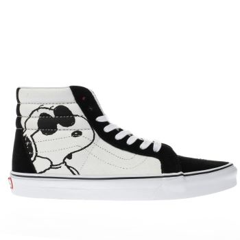 VANS WHITE & BLACK SK8-HI PEANUTS JOE COOL TRAINERS VANS WHITE & BLACK SK8-HI PEANUTS JOE COOL TRAINERS