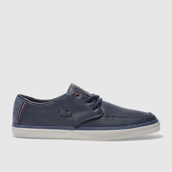 LACOSTE NAVY SEVRIN 417 TRAINERS LACOSTE NAVY SEVRIN 417 TRAINERS