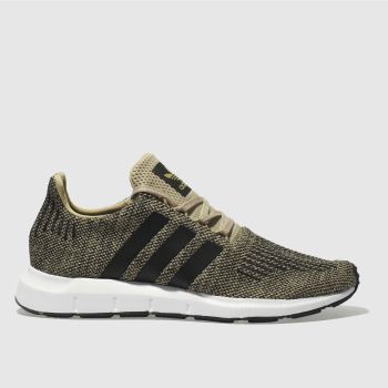 ADIDAS GOLD SWIFT RUN TRAINERS ADIDAS GOLD SWIFT RUN TRAINERS