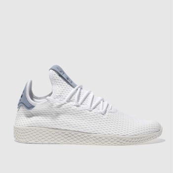 ADIDAS WHITE & BLUE PHARRELL WHILLIAMS TENNIS HU TRAINERS ADIDAS WHITE & BLUE PHARRELL WHILLIAMS TENNIS HU TRAINERS