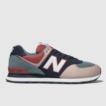 NEW BALANCE NAVY 574 TRAINERS NEW BALANCE NAVY 574 TRAINERS