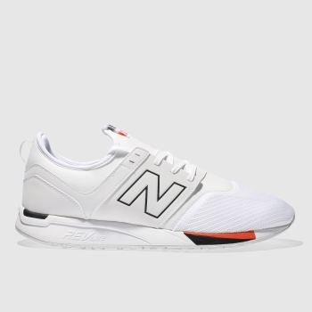 NEW BALANCE WHITE 247 TRAINERS NEW BALANCE WHITE 247 TRAINERS