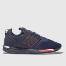 New Balance Navy & Red 247 Mens Trainers