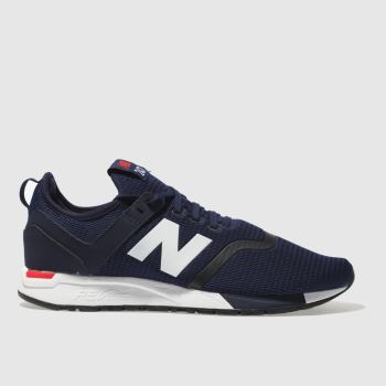 NEW BALANCE NAVY 247 TRAINERS NEW BALANCE NAVY 247 TRAINERS