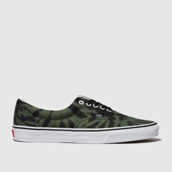 vans black & green era trainers vans black & green era trainers