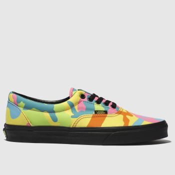 VANS GREEN & PINK ERA TRAINERS VANS GREEN & PINK ERA TRAINERS