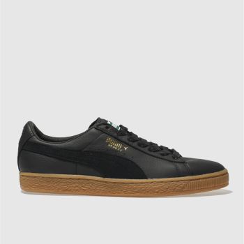 PUMA BLACK BASKET CLASSIC TRAINERS PUMA BLACK BASKET CLASSIC TRAINERS