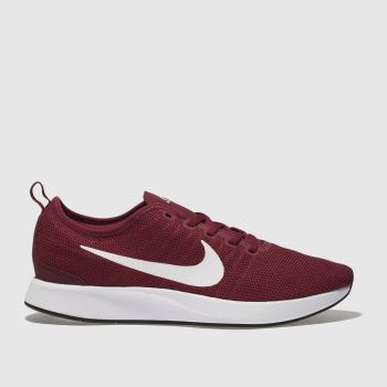 NIKE RED DUALTONE RACER TRAINERS NIKE RED DUALTONE RACER TRAINERS
