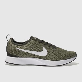 NIKE KHAKI DUALTONE RACER TRAINERS NIKE KHAKI DUALTONE RACER TRAINERS