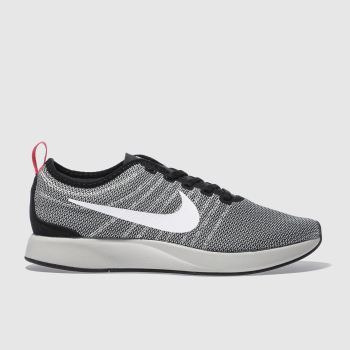 NIKE BLACK & WHITE DUALTONE RACER TRAINERS NIKE BLACK & WHITE DUALTONE RACER TRAINERS