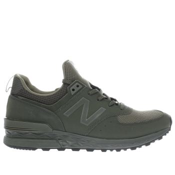 NEW BALANCE KHAKI 574 SPORT TRAINERS NEW BALANCE KHAKI 574 SPORT TRAINERS