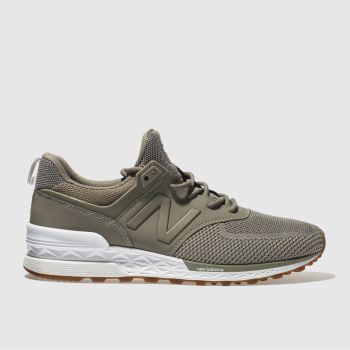 NEW BALANCE GREY 574 SPORT TRAINERS NEW BALANCE GREY 574 SPORT TRAINERS