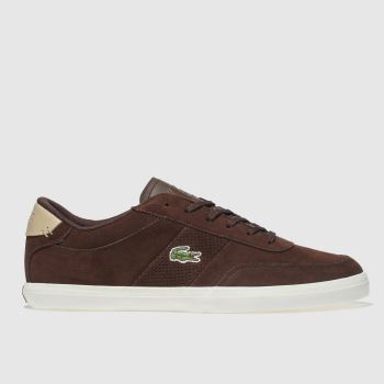 LACOSTE BROWN COURT-MASTER TRAINERS LACOSTE BROWN COURT-MASTER TRAINERS