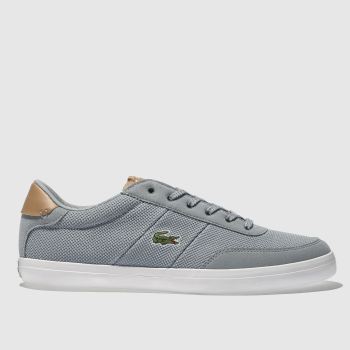 LACOSTE PALE BLUE COURT-MASTER TRAINERS LACOSTE PALE BLUE COURT-MASTER TRAINERS