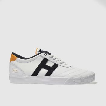 HUF WHITE & BLACK GALAXY TRAINERS HUF WHITE & BLACK GALAXY TRAINERS