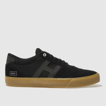 HUF BLACK GALAXY TRAINERS HUF BLACK GALAXY TRAINERS