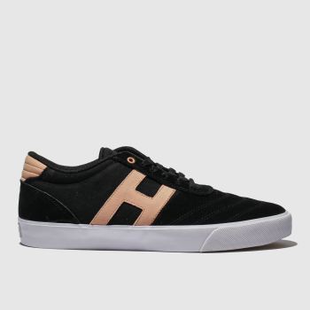 HUF BLACK & PINK GALAXY TRAINERS HUF BLACK & PINK GALAXY TRAINERS